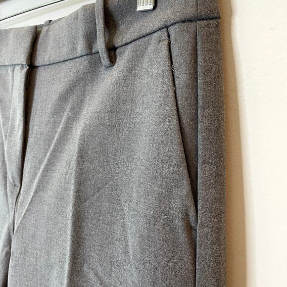 J.Crew Factory Slim Fit Full Length Trouser Pant Office CB286 Heathered Grey 10 - Picture 4 of 14